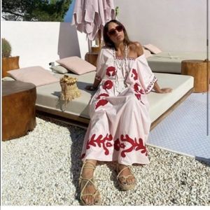 NWT Zara limited edition embroidered dress